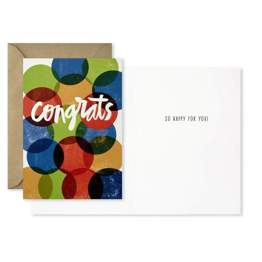 Graduation Cards Assortment (12 Cards w/ Envelopes, 4 Designs) Hallmark